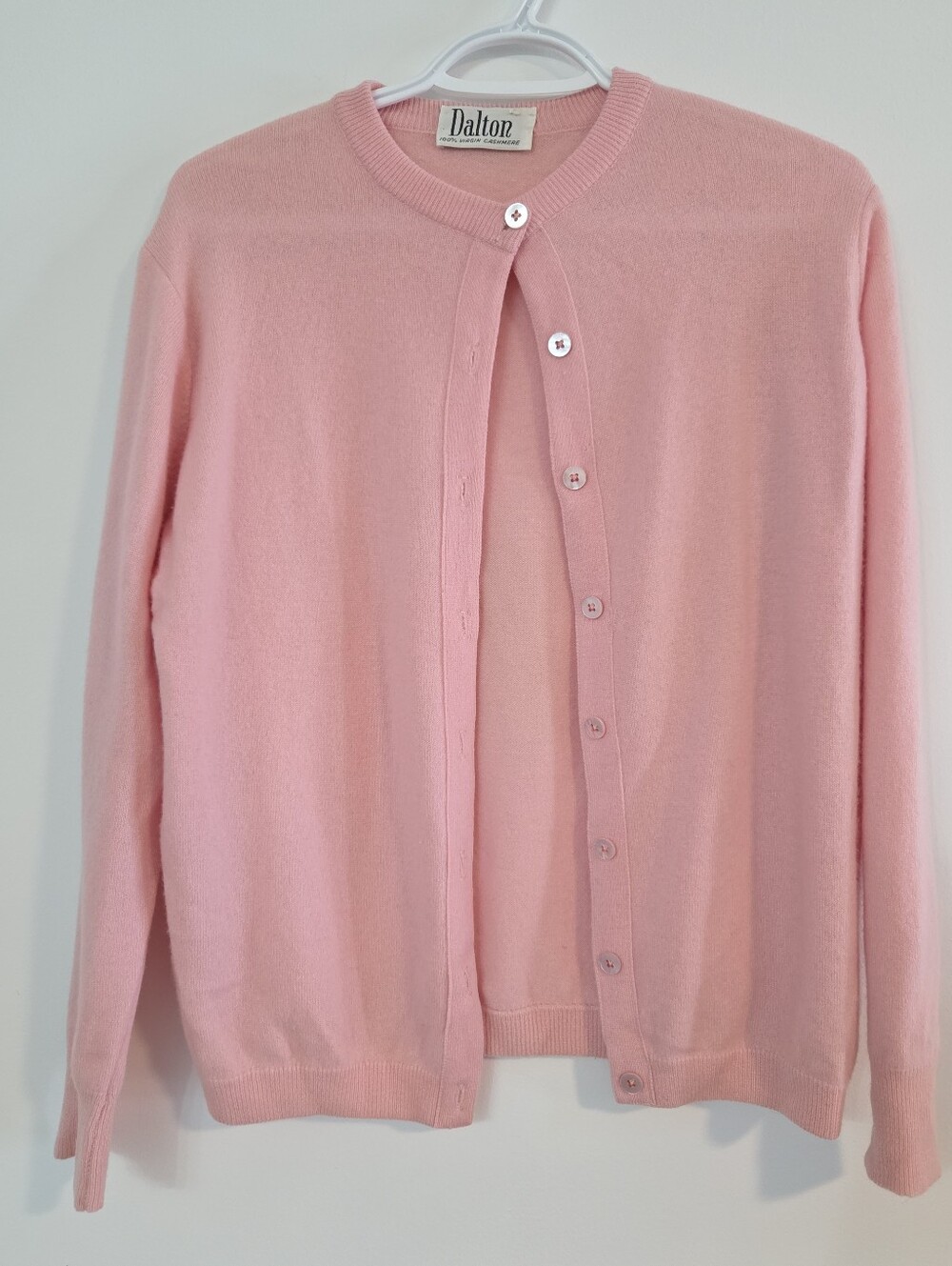 Dalton Vintage cashmere cardigan Sz 40/M-L